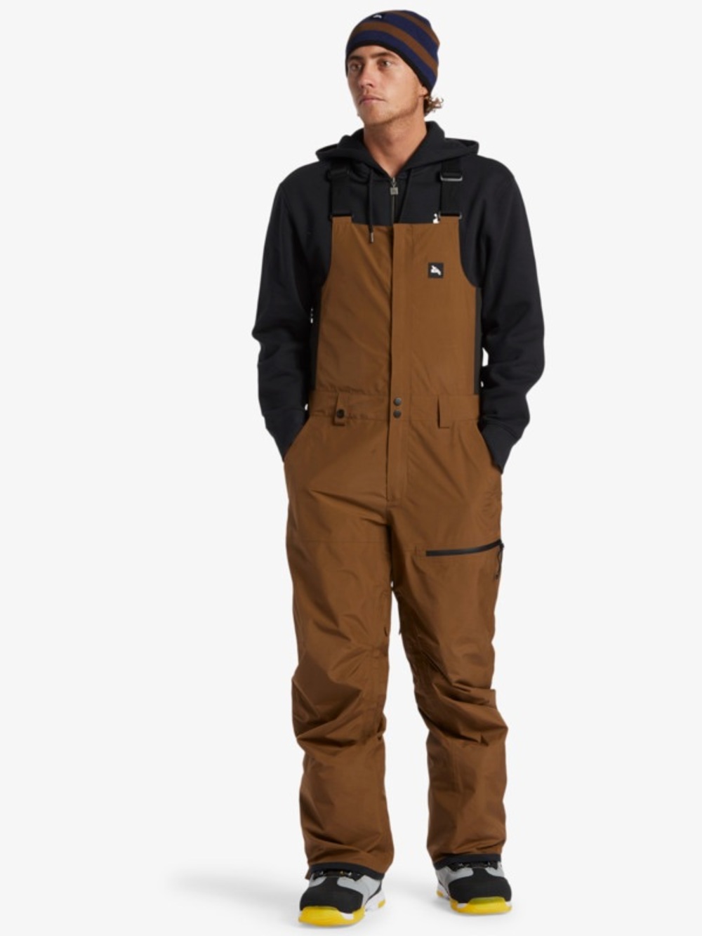 Quicksilver X Saturdays NYC Mens Snyc Snow Technical Snow Bib Pants